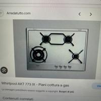 Piano cottura whirpool