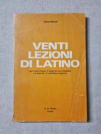 Venti lezioni di latino - Andrea Bairati