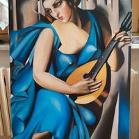 Quadro dipinto a mano riproduzione alta qualità