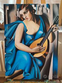 Quadro dipinto a mano riproduzione alta qualità