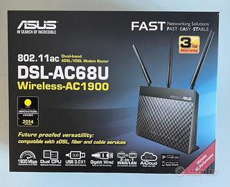 ROUTER ASUS DSL-AC68U Wirelwss-AC1900