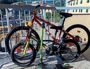2 BICICLETTE + MONOPATTINO