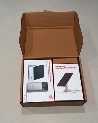 Videocitofono Smart SwitchBot con pannello solare