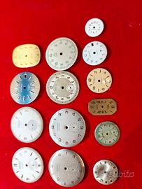 lotto 14 PZ quadranti orologi 