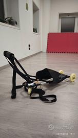 Carrello porta lettino di massaggio