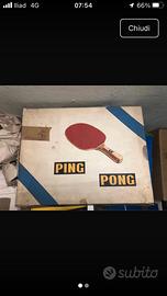 Set ping pong vintage