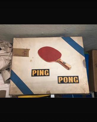 Set ping pong vintage