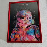 Star wars Stampa su tela Stormtrooper – arte pop