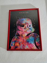Star wars Stampa su tela Stormtrooper – arte pop