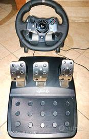 volante da corsa con pedali nuovo 140€ no trattab!