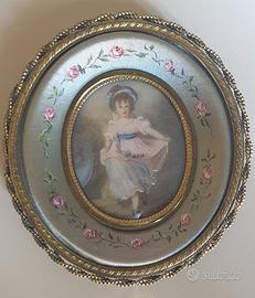 Miniatura ovale 10 x 11 cm