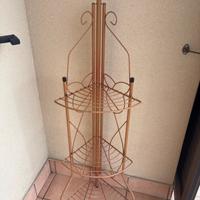 Fioriera angolare in metallo conforama