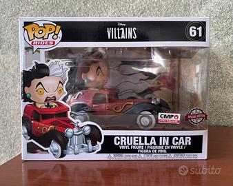 Funko Pop Disney Villains - Cruella in car #61