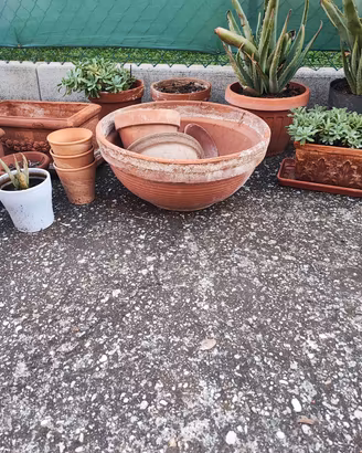 vaso ciotola in terracotta 