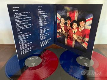 The Beatles I saw her standing there 2 lp colorati