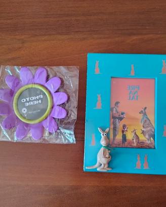 Set di 2 Cornici portafoto da bambini, nuove con c