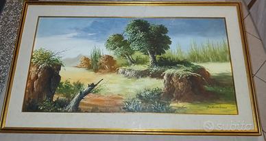 Quandro paesaggio pittore Josè Manolo Campos