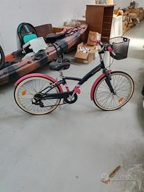 Bicicletta btwin original 500 24 pollici