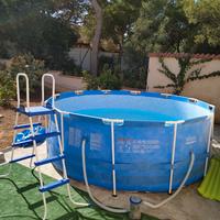 PISCINA BESTWAY 3.66 X 1.22H+ACCESSORI /COME NUOVA
