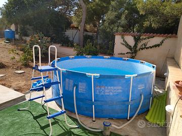 PISCINA BESTWAY 3.66 X 1.22H+ACCESSORI /COME NUOVA