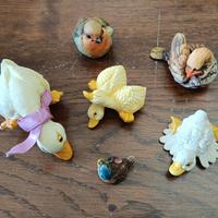 Miniature soprammobili a forma di animali 