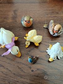 Miniature soprammobili a forma di animali 