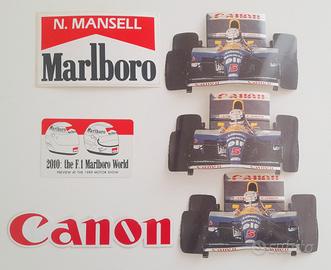 Adesivi F.1  N .MANSELL 1989 / 2010 CANON