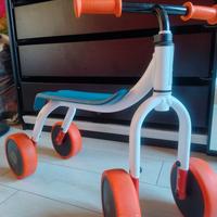 BTWN Triciclo evolutivo 2 in 1 bianco-arancio