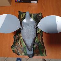 colombaccio ali girevoli  in posizione a V