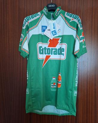 Maglia Ciclismo Vintage SANTINI Gatorage XL Nuovo