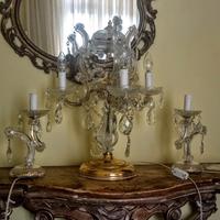 tris lampade vintage stile Maria Teresa