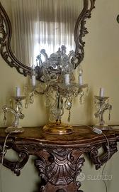 tris lampade vintage stile Maria Teresa