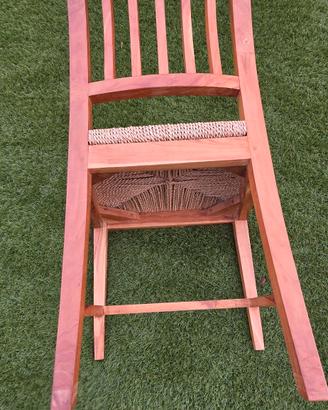 Sedie in Teak da soggiorno
