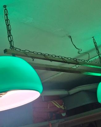 lampada a sospensione biliardo 