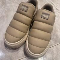 Puma Suede Mayu Slip-On Puffy - Color Sabbia/Beige