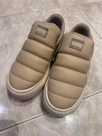 Puma Suede Mayu Slip-On Puffy - Color Sabbia/Beige