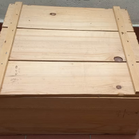 Cassa in legno cm 55x53x25