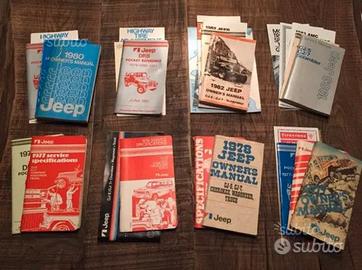 Jeep CJ manuali