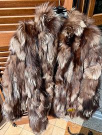 Pelliccia vera Volpe con tasche e bottoni