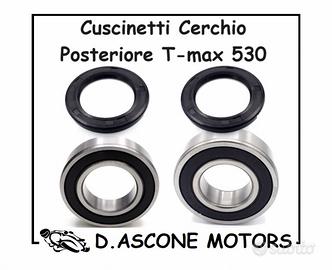 2 CUSCINETTI RUOTA POSTERIORE E PARAOLI TMAX 530 2