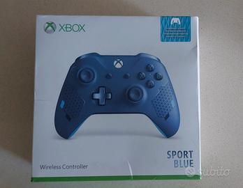 controller sport xbox pc blue 