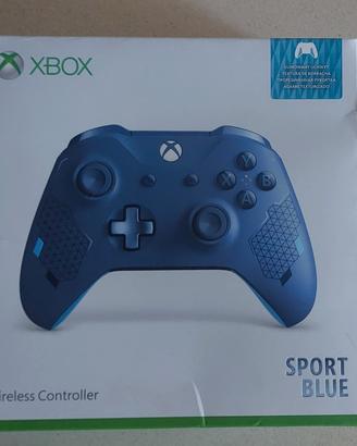 controller sport xbox pc blue 