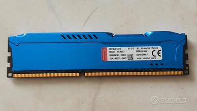 Kingston HyperX FURY Memory Blue DDR 3 4 x 8Gb