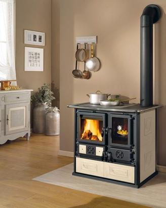 Cucina a legna La Nordica Rosa Sinistra Reverse