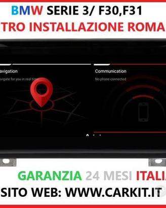 Autoradio cartablet bmw serie 1 f20 serie 3 f30