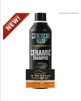 New Maniac Line By Ma*Fra - Ceramic Shampoo