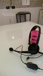 Cuffia con microfono originale XBOX 360 NUOVA