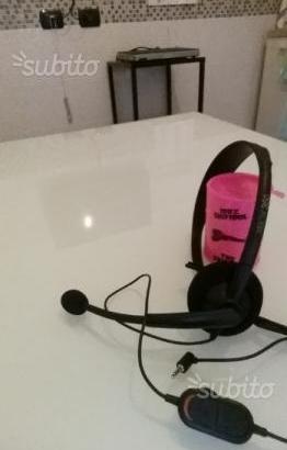 Cuffia con microfono originale XBOX 360 NUOVA