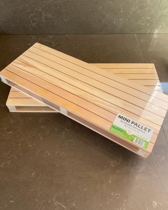 Due pallet per aperitivi