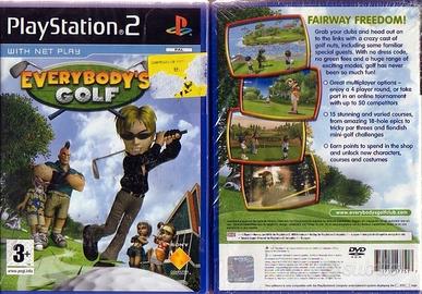 1 Video gioco Playstation 2,Everybodys Golf,sealed